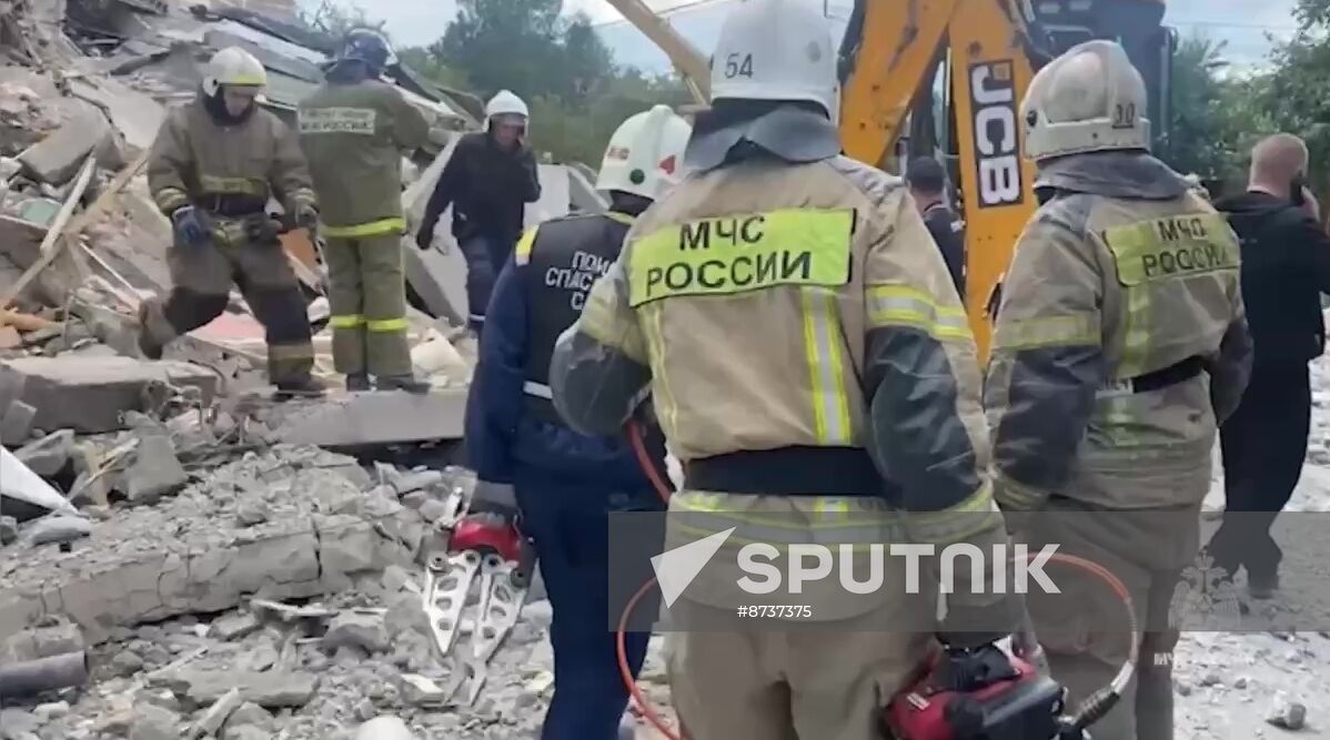 Russia Apartment Block Collapse