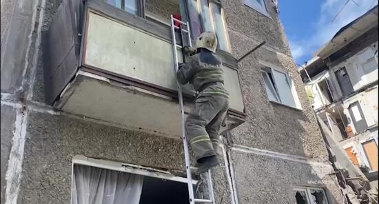 Russia Apartment Block Collapse