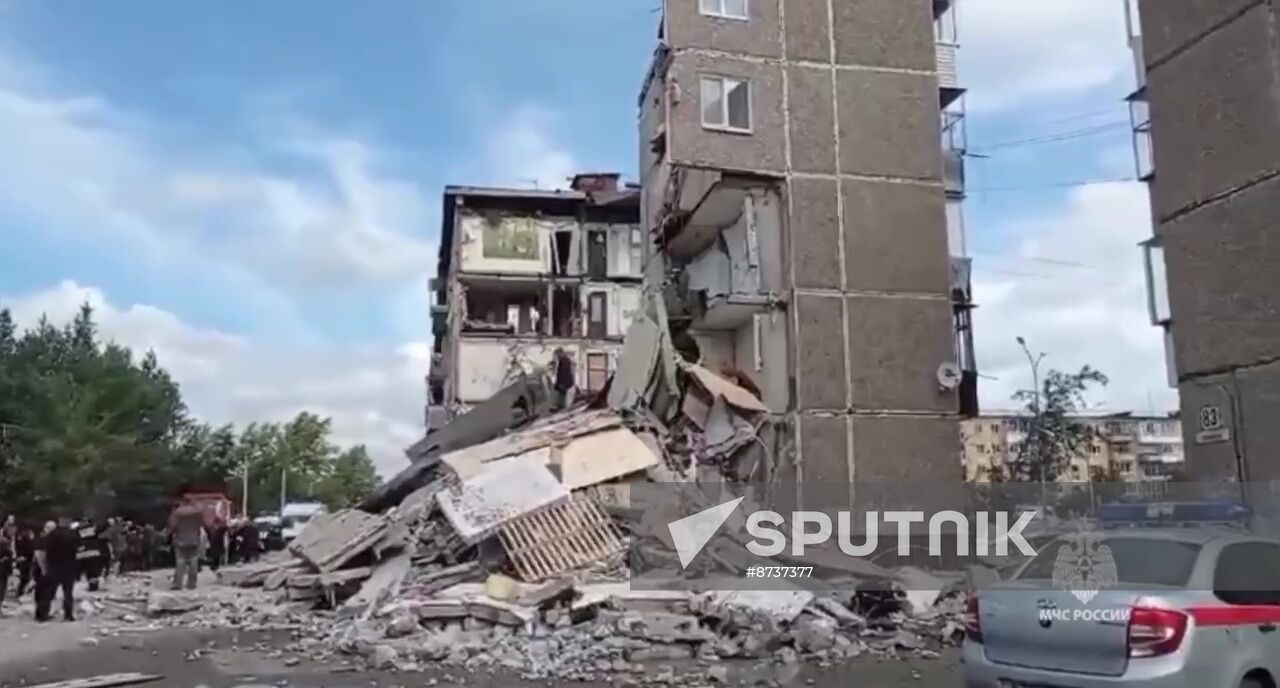 Russia Apartment Block Collapse