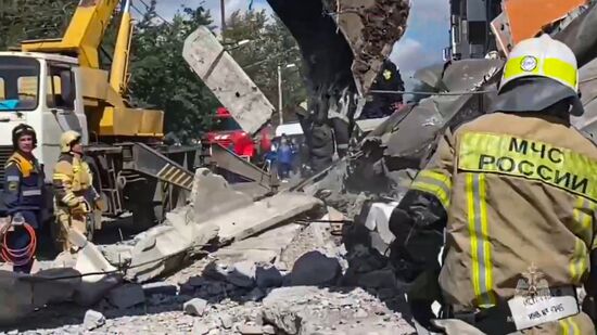 Russia Apartment Block Collapse