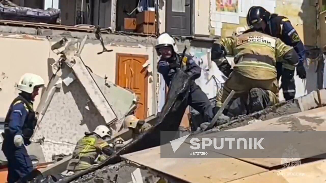 Russia Apartment Block Collapse