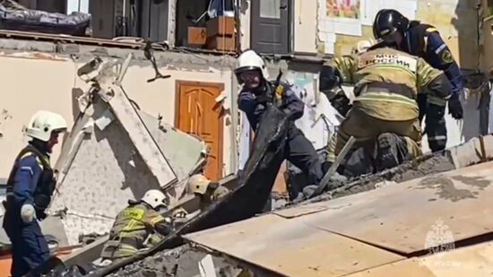 Russia Apartment Block Collapse