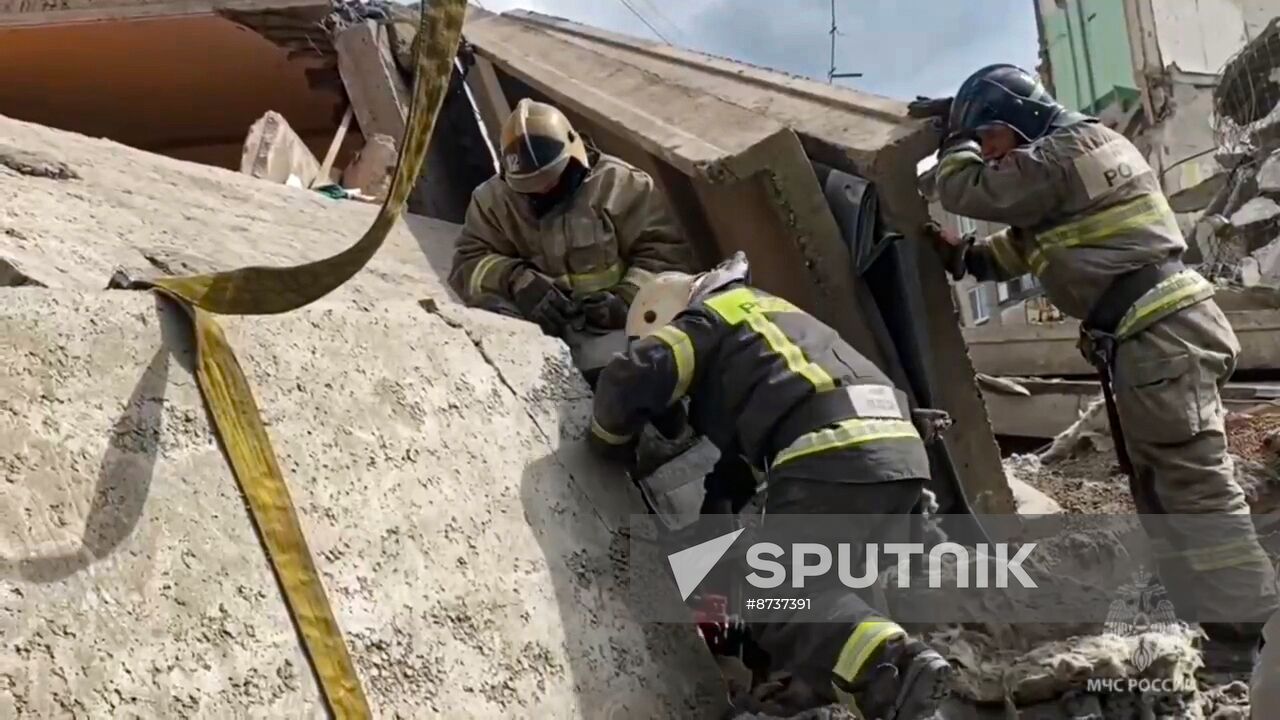 Russia Apartment Block Collapse