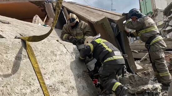 Russia Apartment Block Collapse