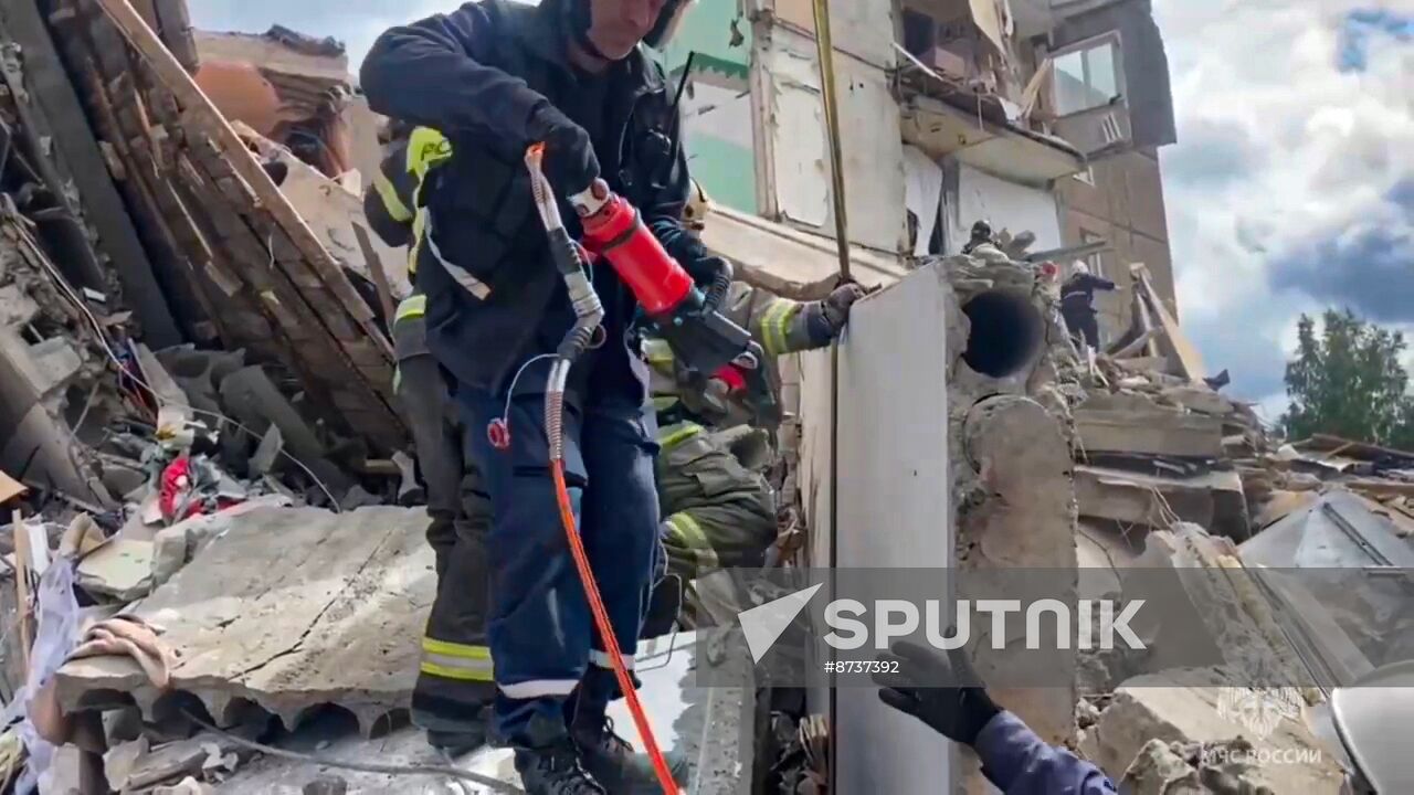 Russia Apartment Block Collapse