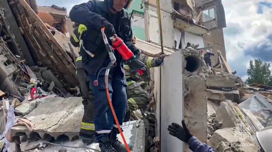 Russia Apartment Block Collapse