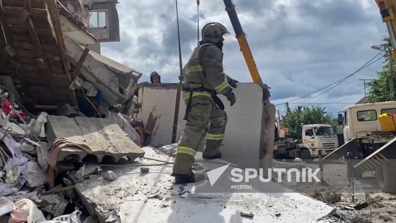 Russia Apartment Block Collapse