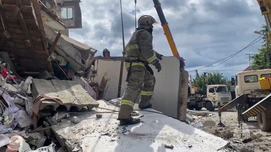 Russia Apartment Block Collapse