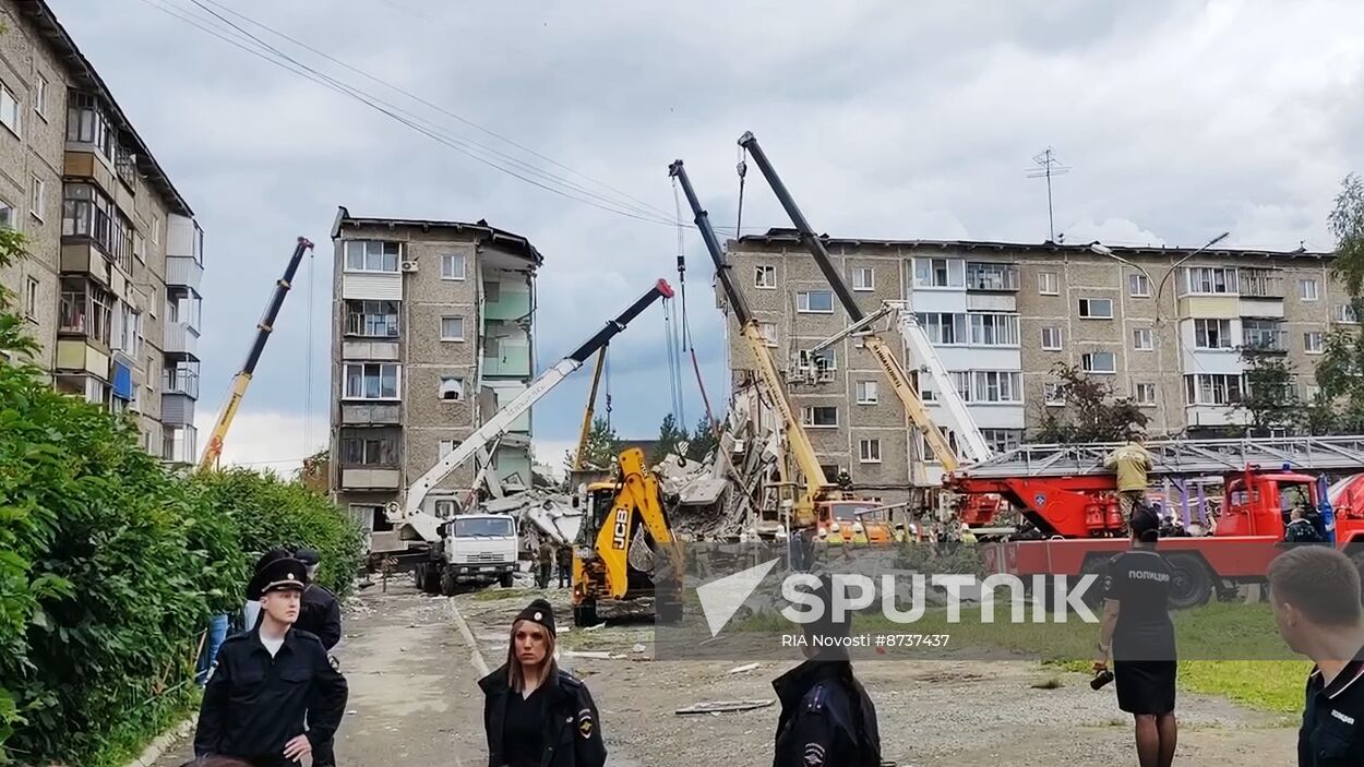 Russia Apartment Block Collapse