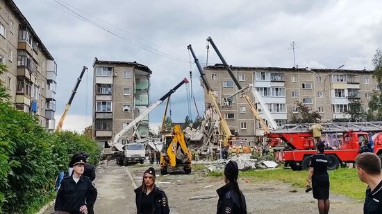 Russia Apartment Block Collapse