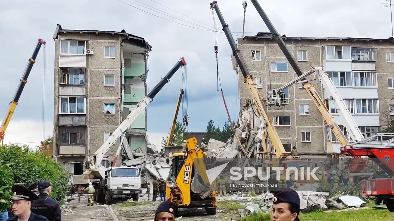 Russia Apartment Block Collapse