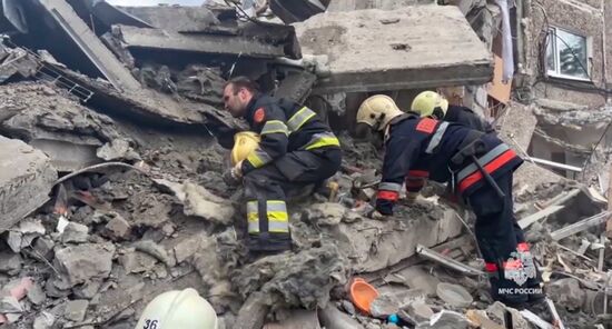 Russia Apartment Block Collapse