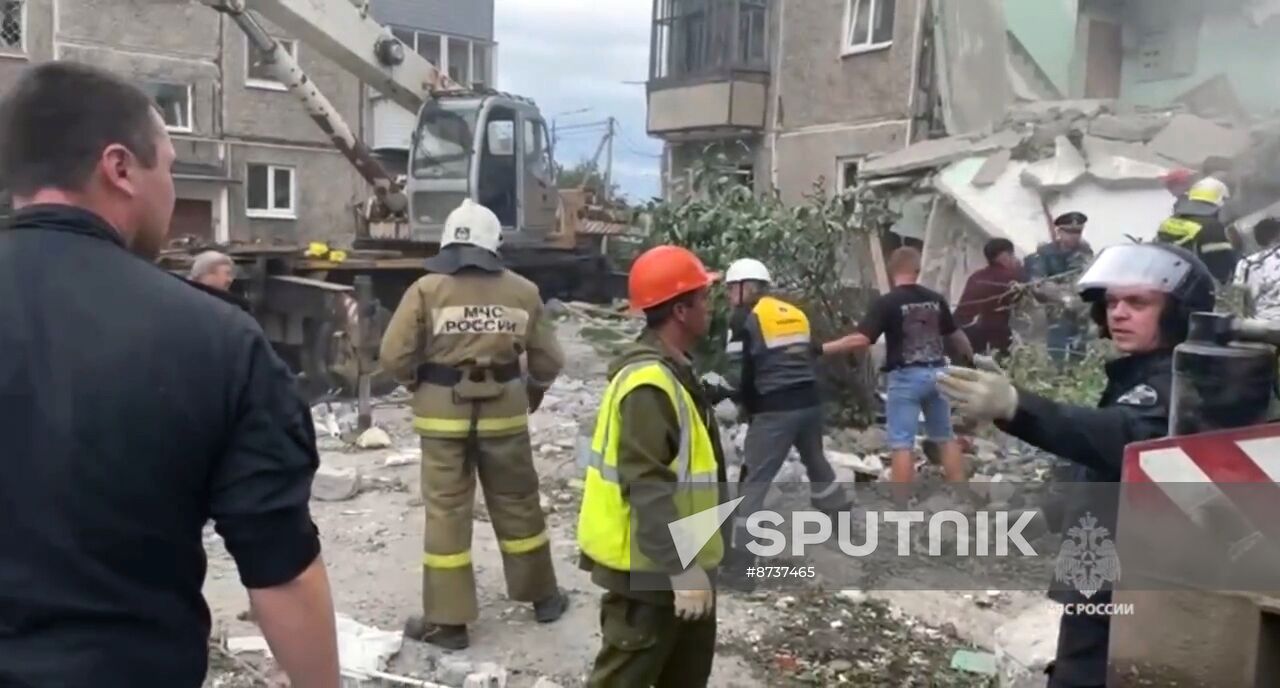 Russia Apartment Block Collapse