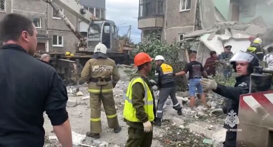 Russia Apartment Block Collapse