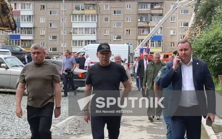 Russia Apartment Block Collapse