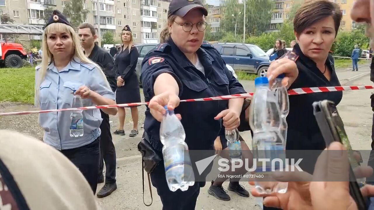 Russia Apartment Block Collapse