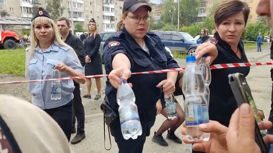 Russia Apartment Block Collapse