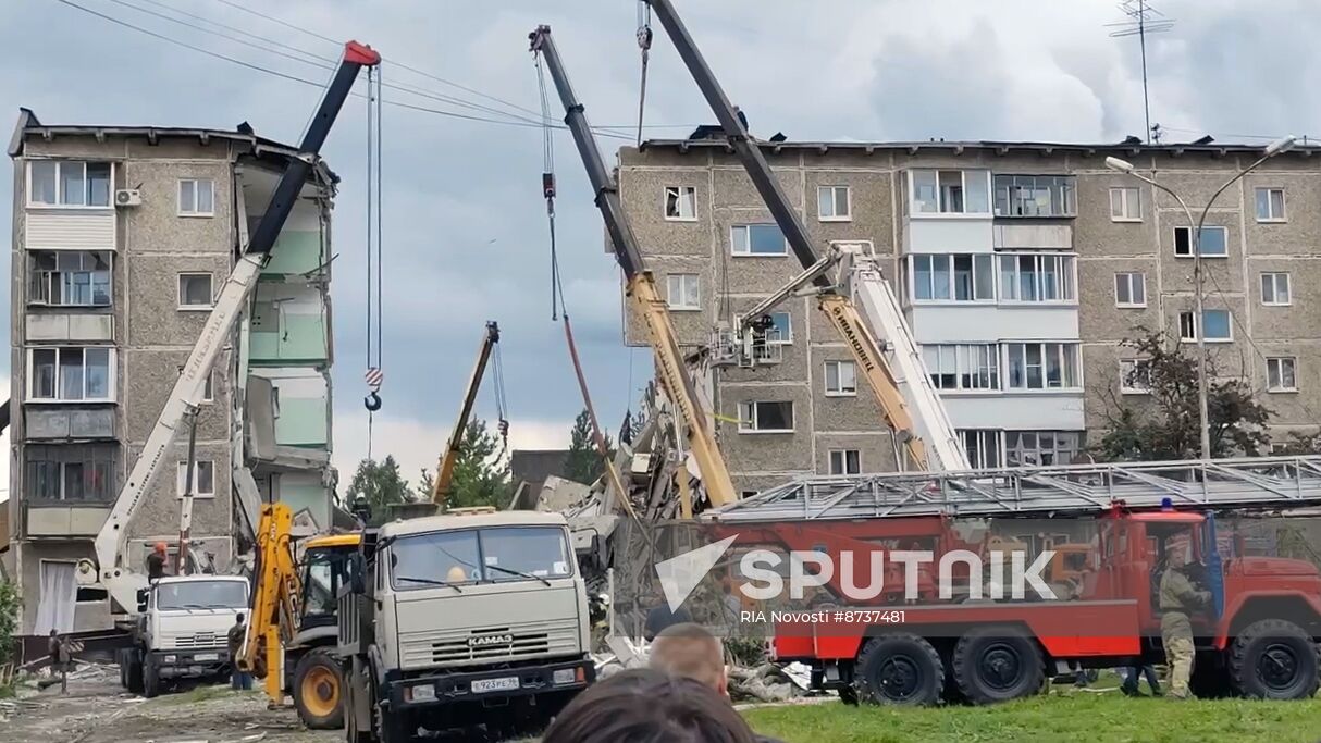 Russia Apartment Block Collapse