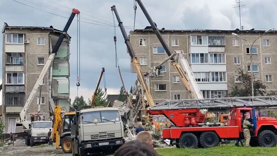 Russia Apartment Block Collapse