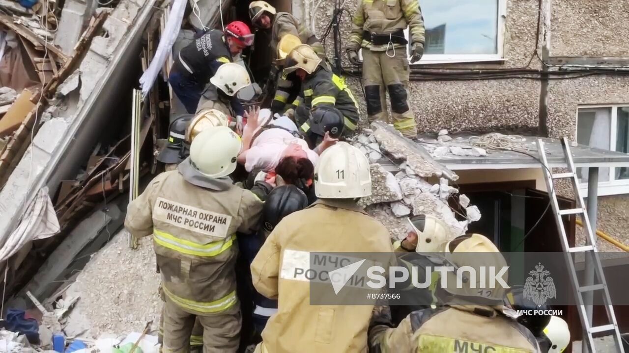 Russia Apartment Block Collapse