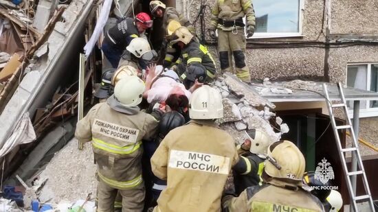 Russia Apartment Block Collapse