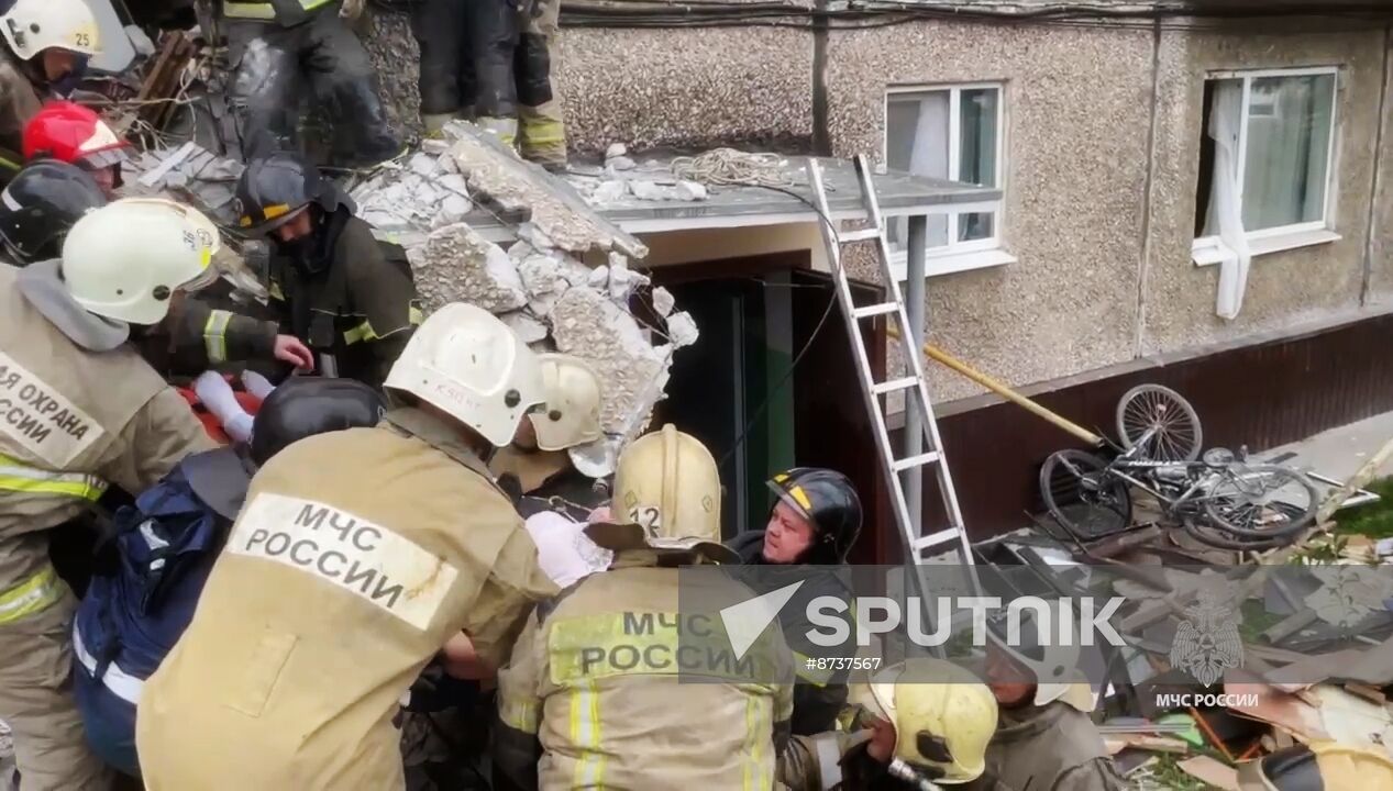 Russia Apartment Block Collapse