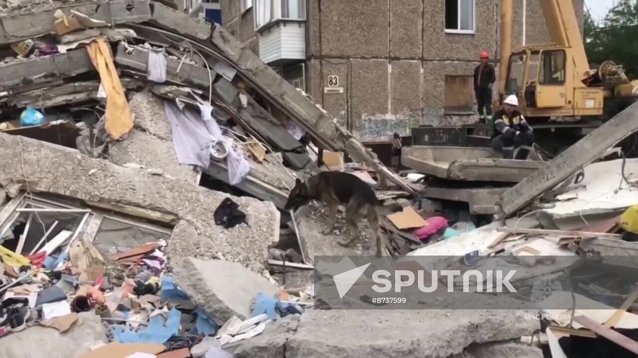 Russia Apartment Block Collapse