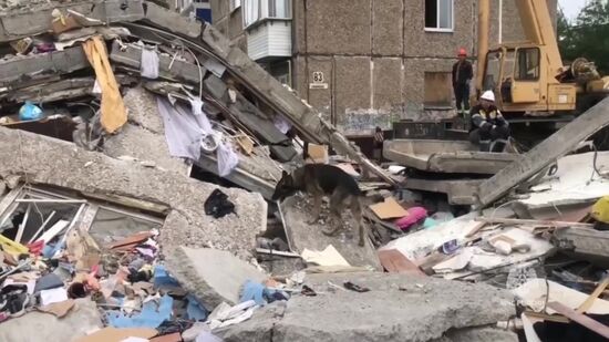 Russia Apartment Block Collapse