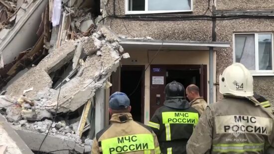 Russia Apartment Block Collapse