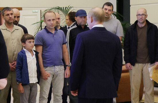 Russia Putin Prisoner Swap