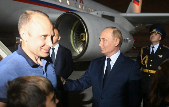 Russia Putin Prisoner Swap