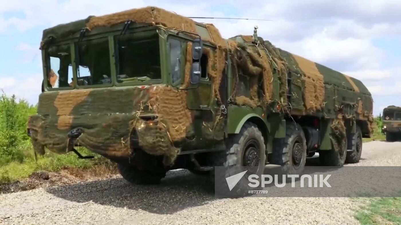 Russia Defence Tactical Nuclear Drills