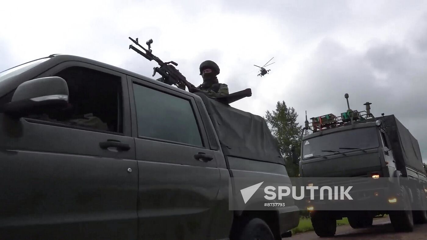 Russia Defence Tactical Nuclear Drills