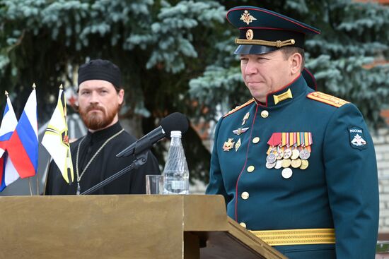 Russia Defence Oath Taking