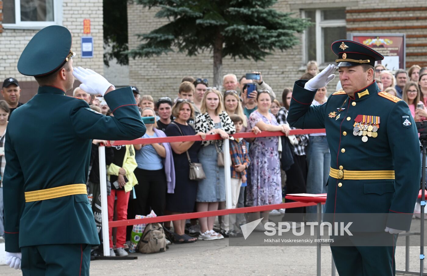 Russia Defence Oath Taking