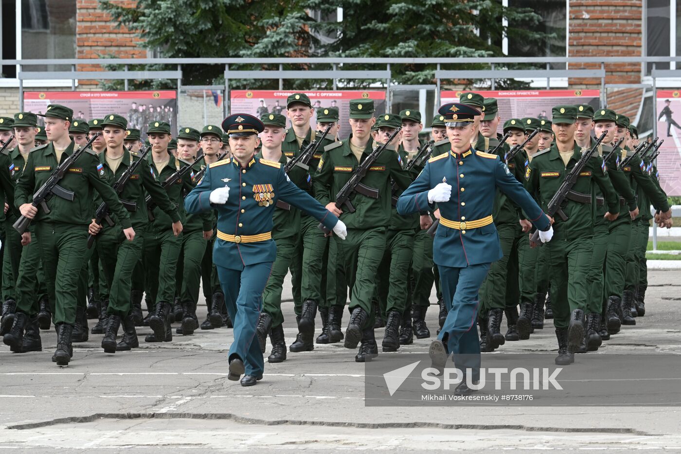 Russia Defence Oath Taking