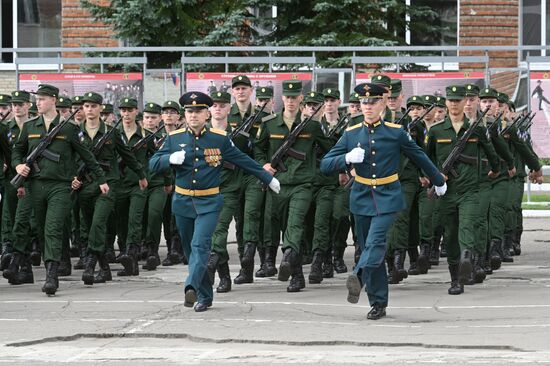 Russia Defence Oath Taking