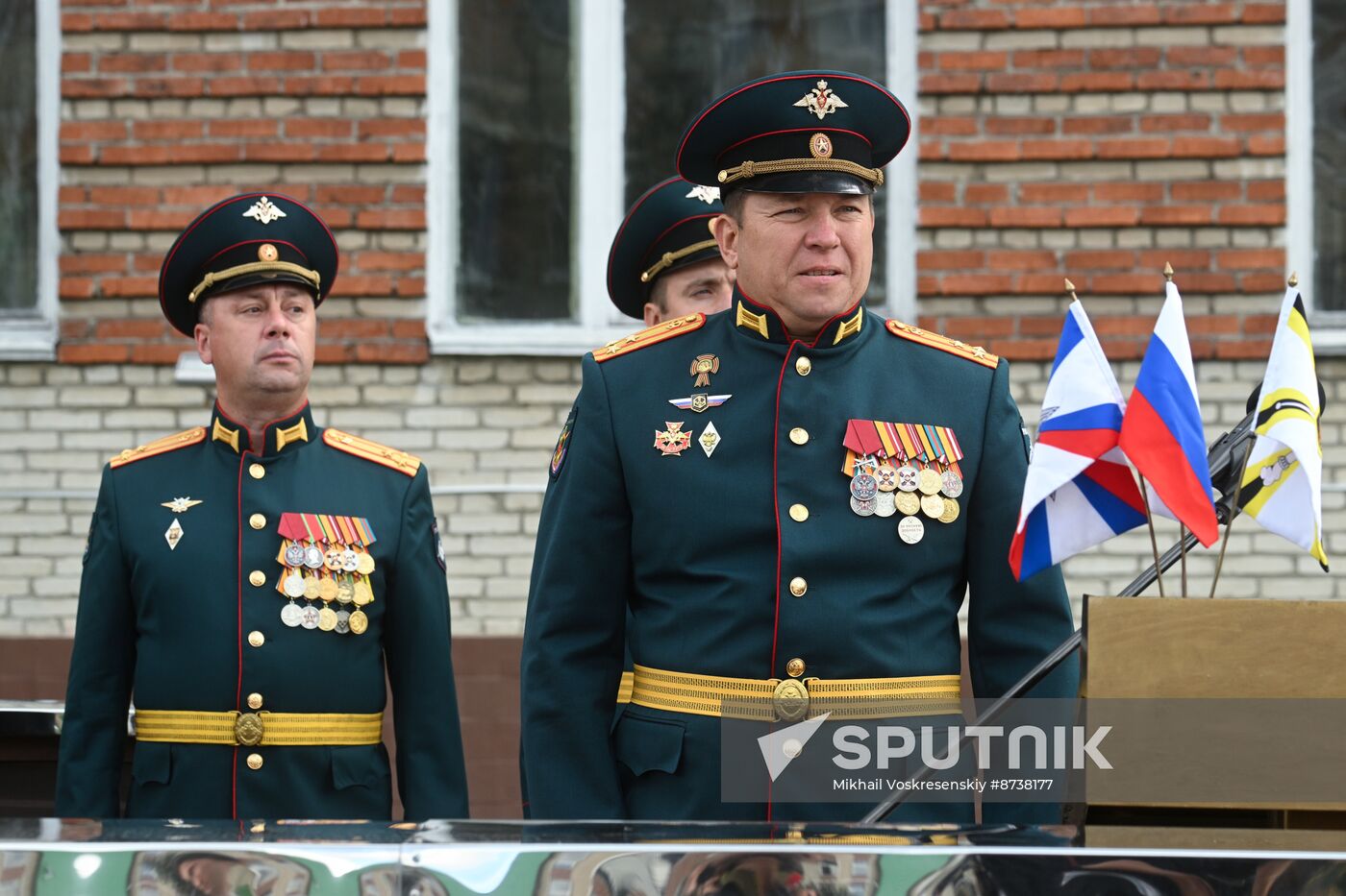 Russia Defence Oath Taking