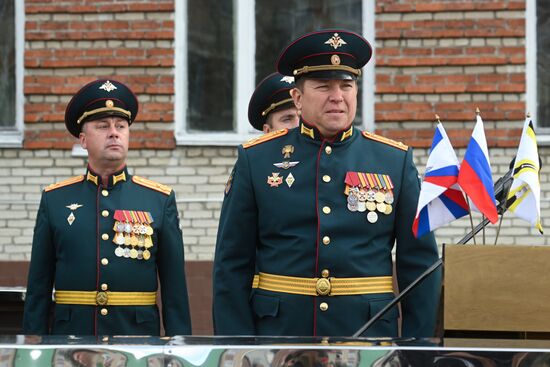 Russia Defence Oath Taking