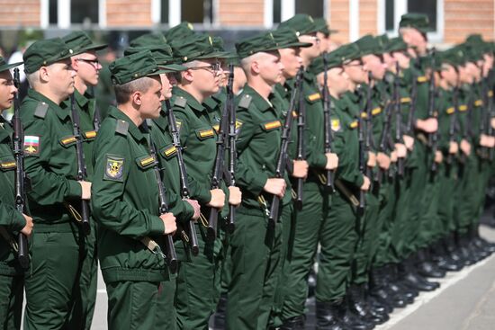 Russia Defence Oath Taking