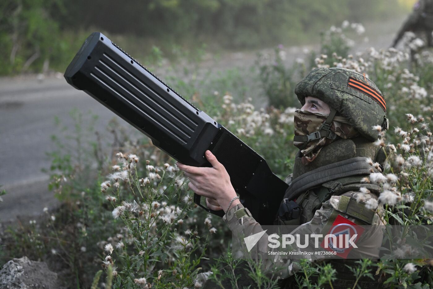 Russia Ukraine Military Operation Heavy Flamethrowers