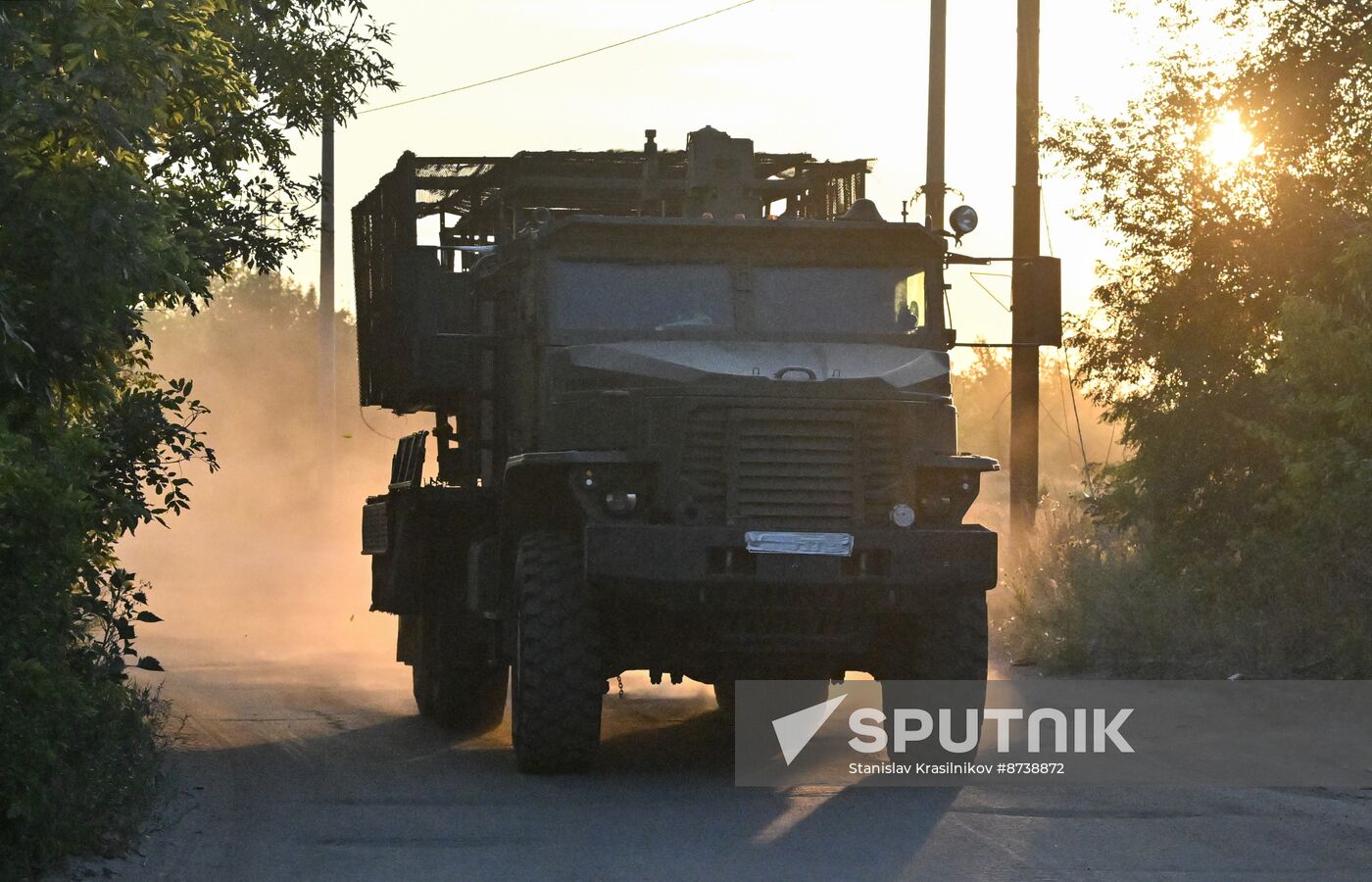 Russia Ukraine Military Operation Heavy Flamethrowers