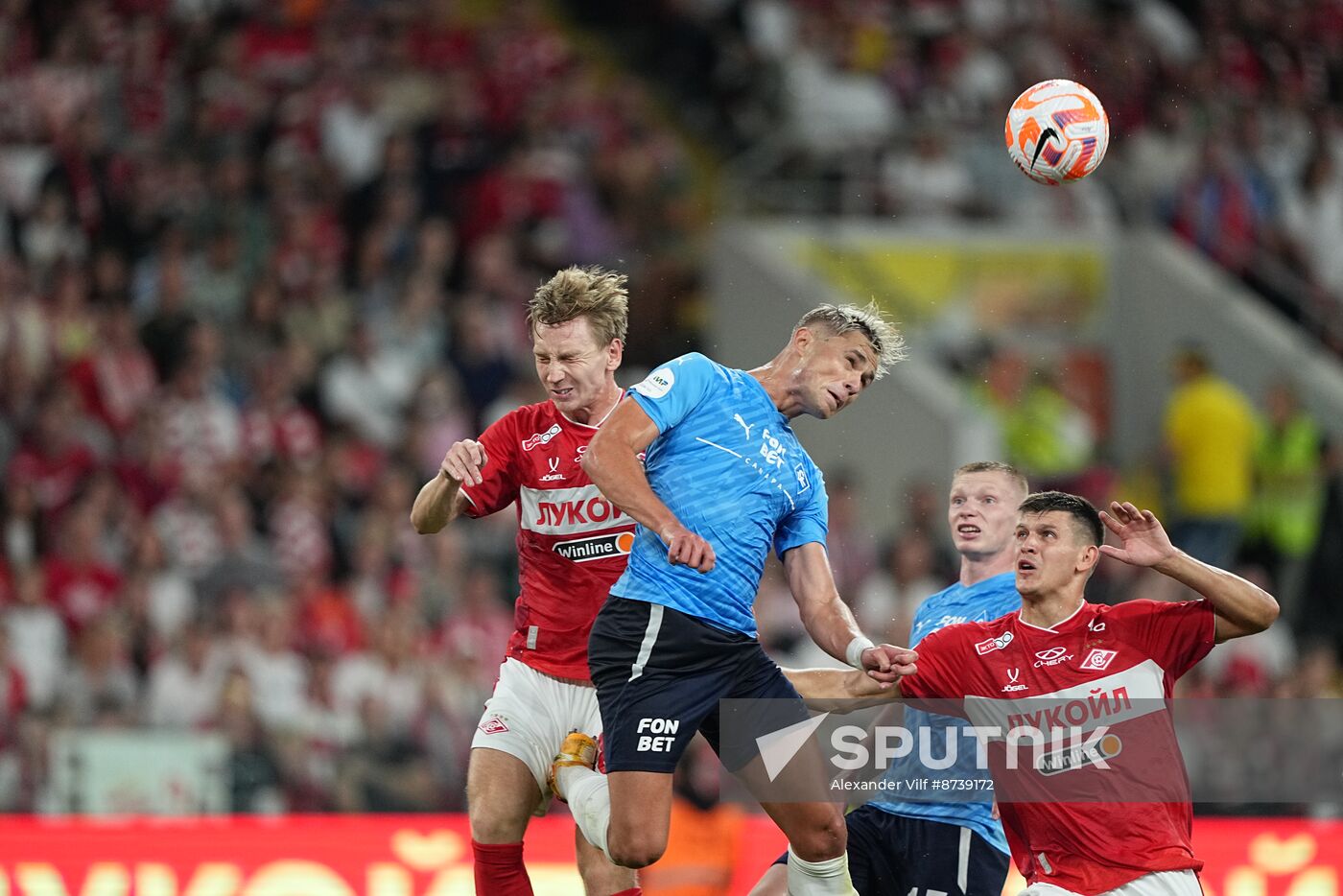 Russia Soccer Premier-League Spartak - Krylia Sovetov