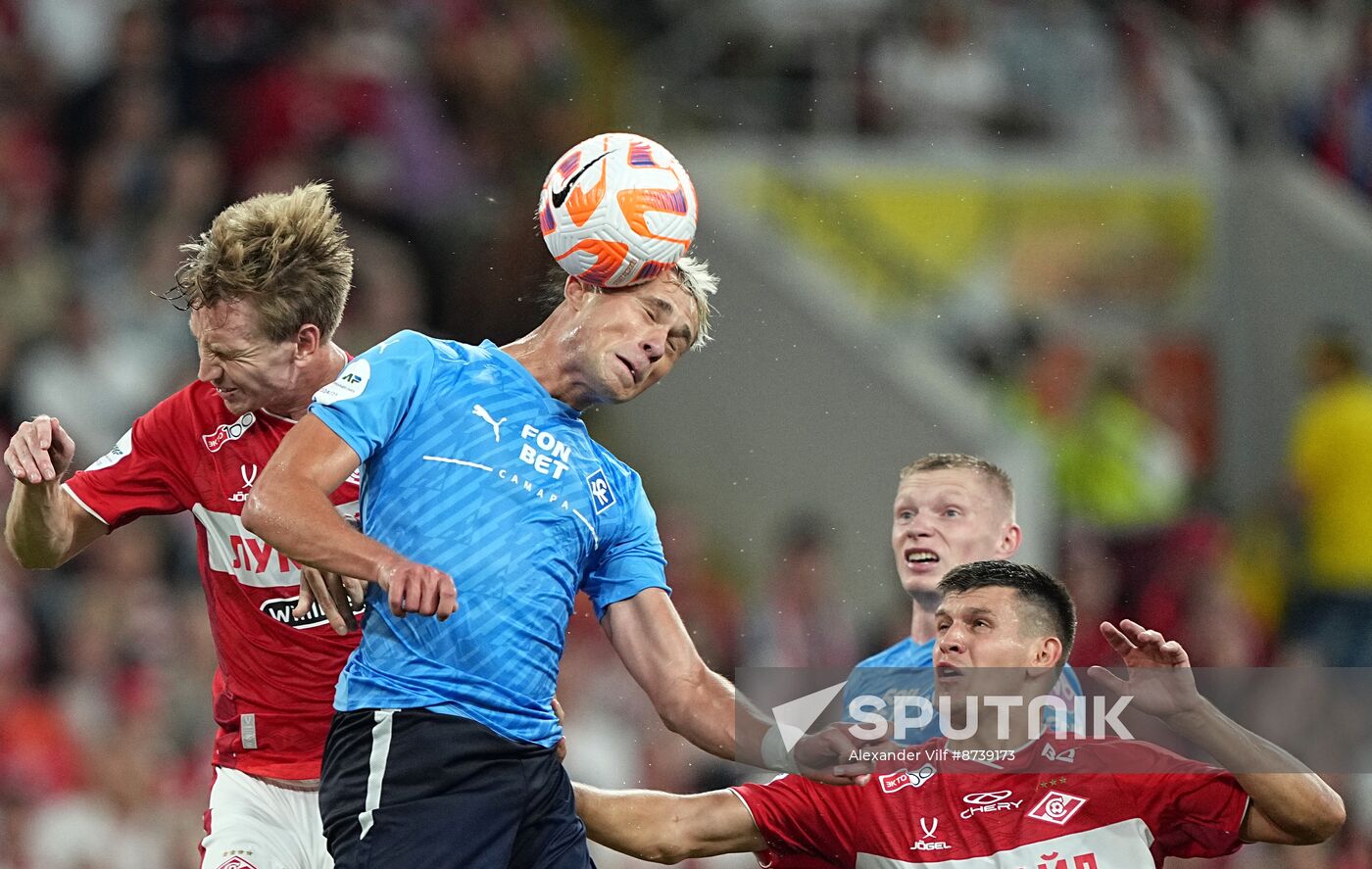 Russia Soccer Premier-League Spartak - Krylia Sovetov