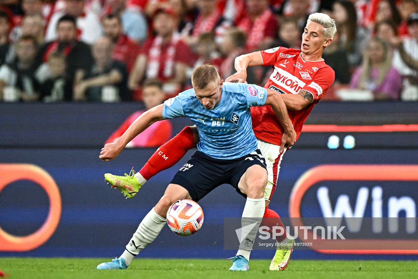 Russia Soccer Premier-League Spartak - Krylia Sovetov