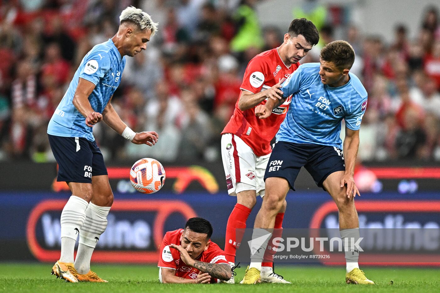 Russia Soccer Premier-League Spartak - Krylia Sovetov