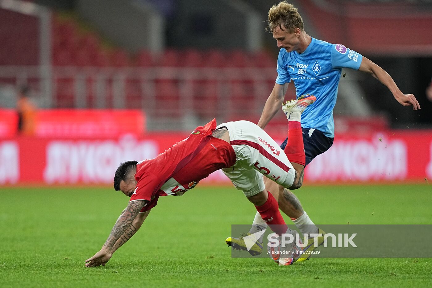 Russia Soccer Premier-League Spartak - Krylia Sovetov