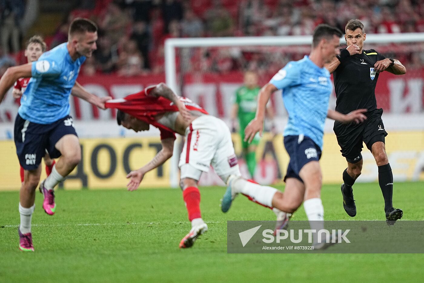 Russia Soccer Premier-League Spartak - Krylia Sovetov