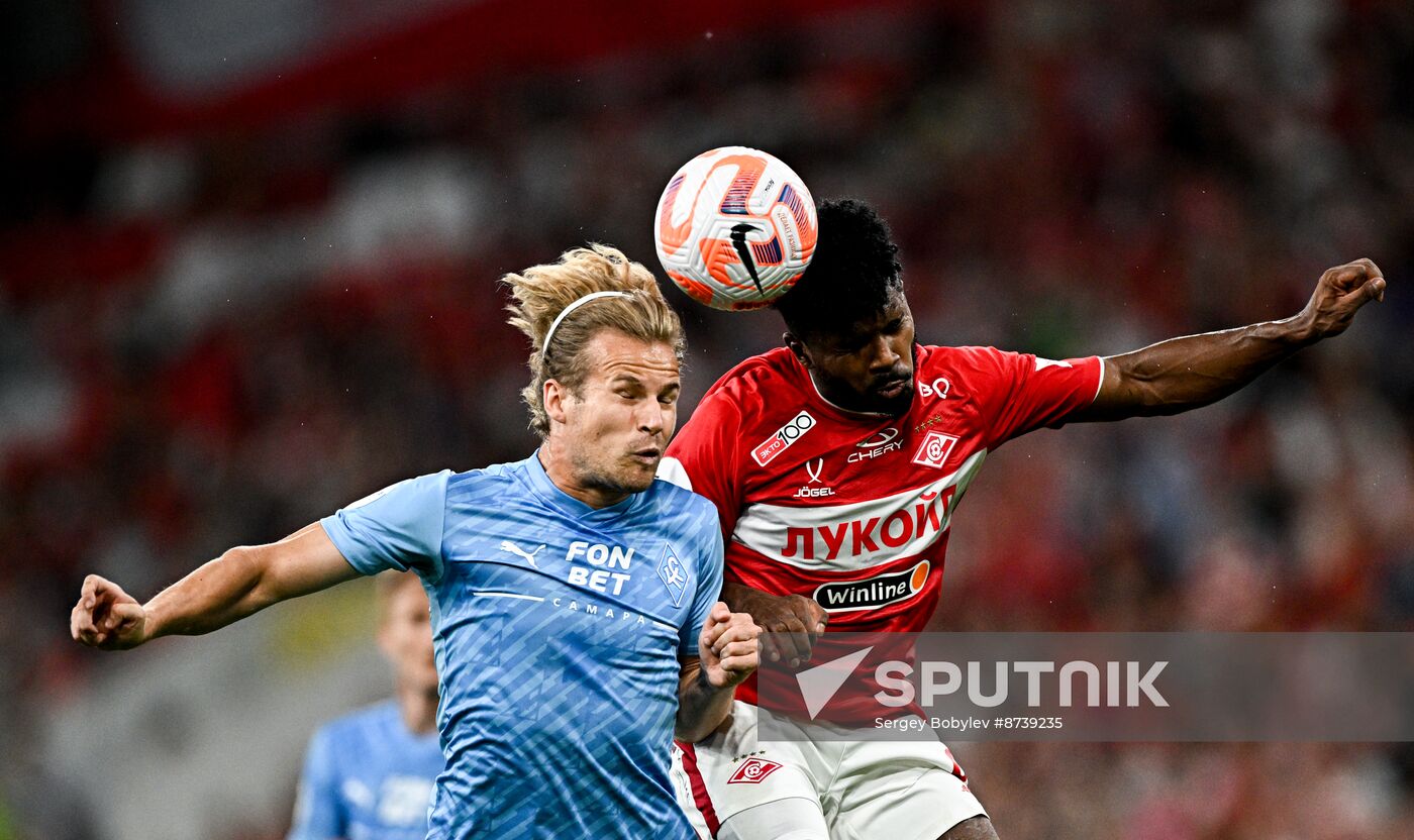 Russia Soccer Premier-League Spartak - Krylia Sovetov