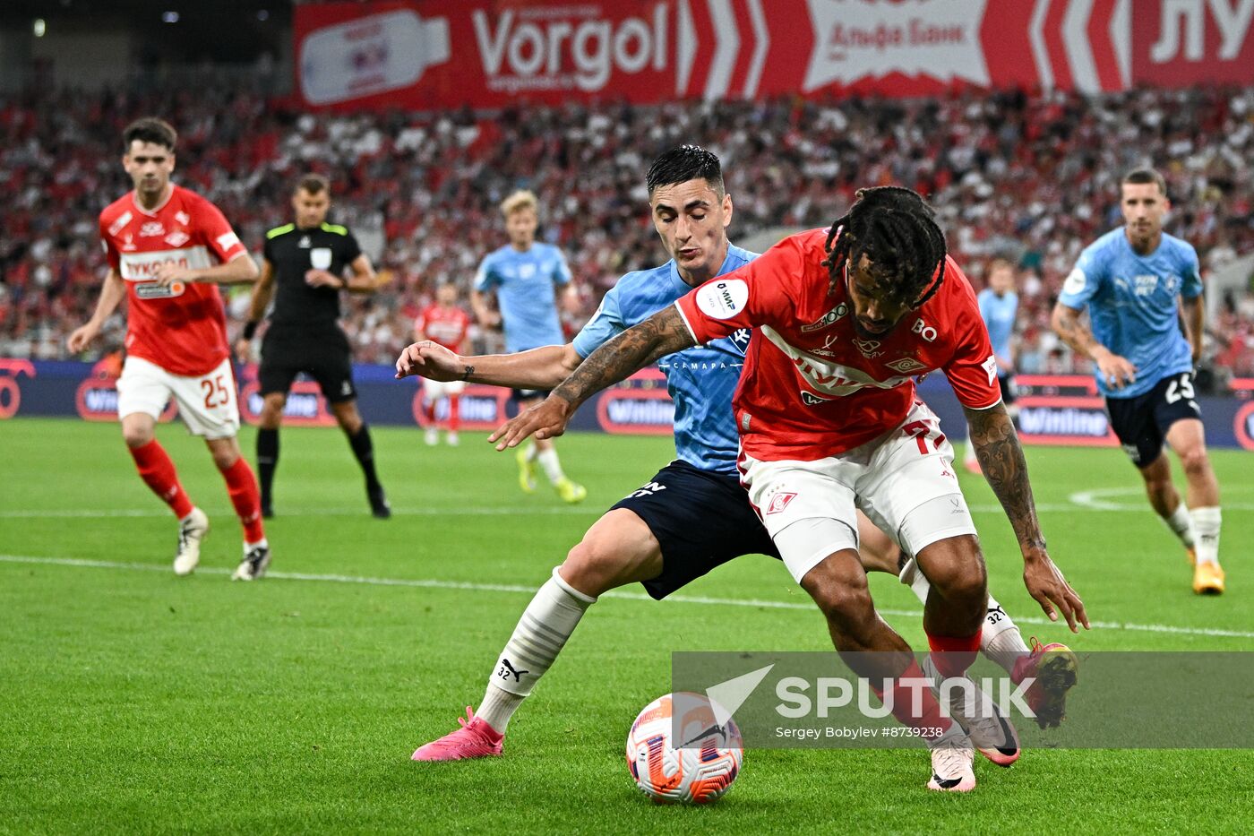 Russia Soccer Premier-League Spartak - Krylia Sovetov